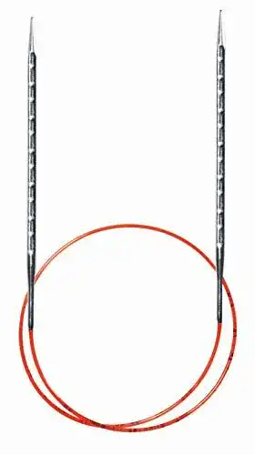 Addi Novel Rundstricknadeln mit quadratischer Spitze, 100 cm x 3 mm