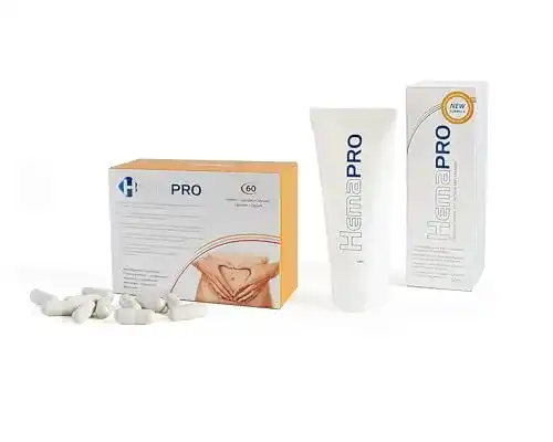 Hämorrhoidensalbe HemaPro und Tabletten zur Linderung von Hämorrhoiden