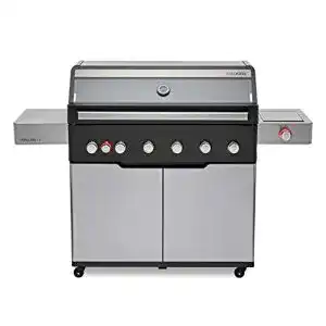 Gasgrill mit 6 Brennern und Infrarot-Technologie