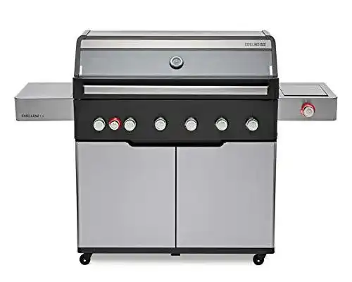 Gasgrill mit 6 Brennern und Infrarot-Technologie