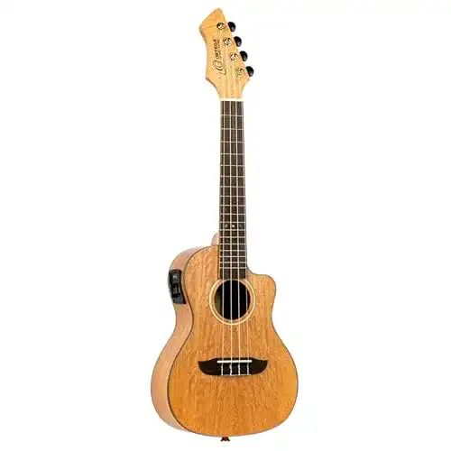 Ortega Guitars Konzert Ukulele Elektro-Akustisch mit Gigbag