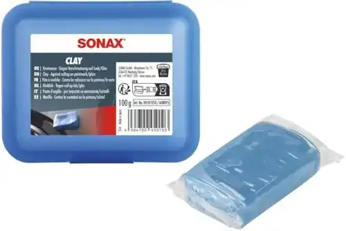 Reinigungsknete SONAX Clay 100 g für Lack, Glas und Chrom