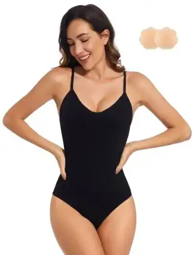 Shapewear Damen Body mit Silikon-Brustpolstern für optimalen Tragekomfort