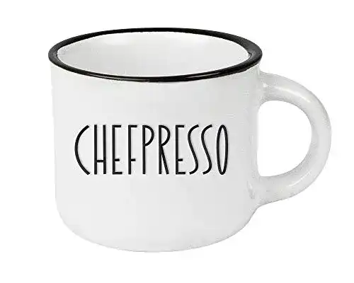 Espresso-Tassen von Grafik-Werkstatt im Vintage-Stil