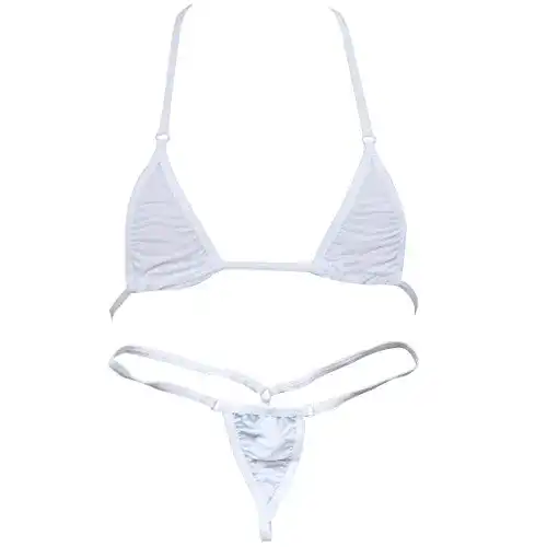 Bikini TiaoBug Microkini Set mit BH und String-Tanga