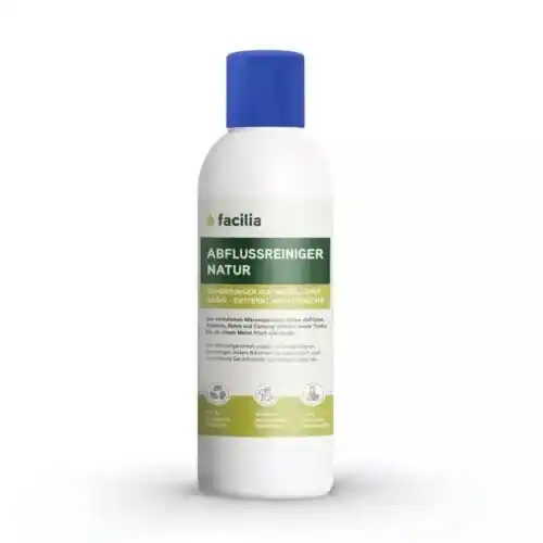 Bio-Abflussreiniger facilia für Küche, Bad und Dusche