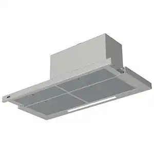 Flachschirmhaube 90 cm AEG DPE5960M mit LED-Beleuchtung und Edelstahlgehäuse