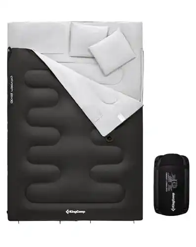 Deckenschlafsack Winter für zwei Personen von KingCamp