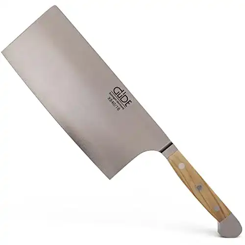 Güde Solingen China Kochmesser 18 cm aus Olivenholz