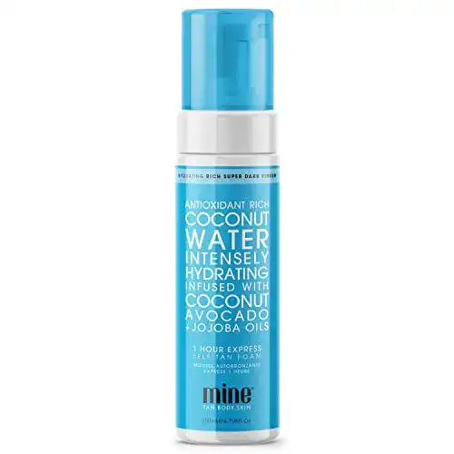 Selbstbräuner Minetan Body.Skin Coconut Water Self Tan Foam