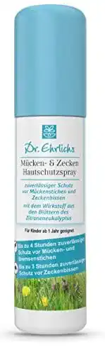 Mückenspray Dr. Ehrlichs für Hautschutz gegen Mücken und Zecken