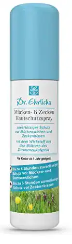 Mückenspray Dr. Ehrlichs für Hautschutz gegen Mücken und Zecken