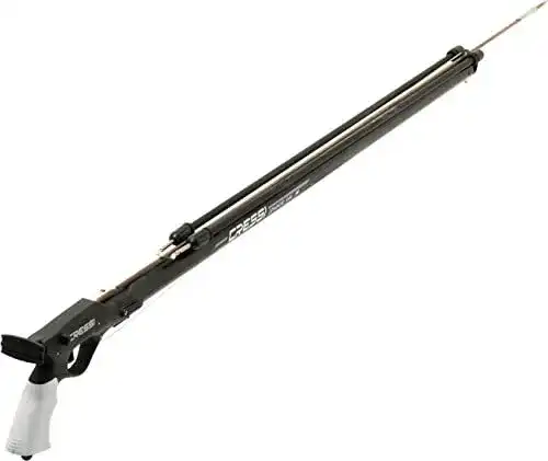 Cressi Pneumatische Harpune Comanche Rail, Schwarz, 90 cm, FE359200