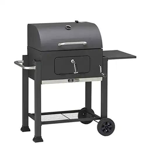 Landmann Holzkohlegrill Grillchef mit Deckel, schwarz