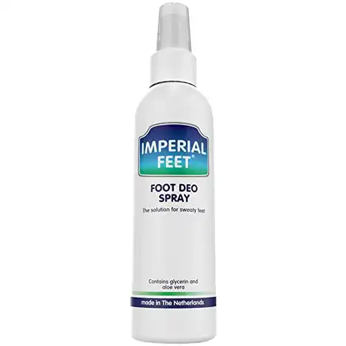 Fußdeo Spray von Imperial Feet gegen Gerüche und Schwitzen