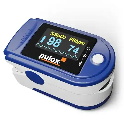 Pulsoximeter Bluetooth PULOX PO-200 Solo in Blau