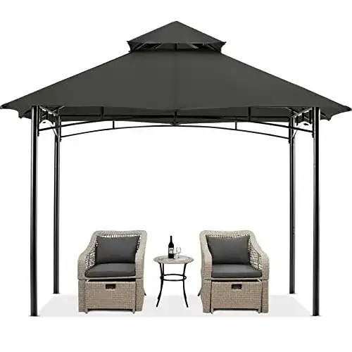 Pavillon aus Metall MasterCanopy 2,7 x 2,7 m mit Doppeldach