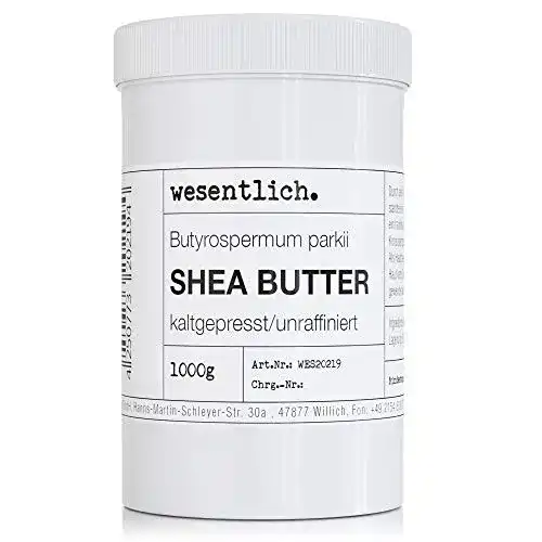 Bio-Sheabutter kaltgepresst und unraffiniert für Hautpflege