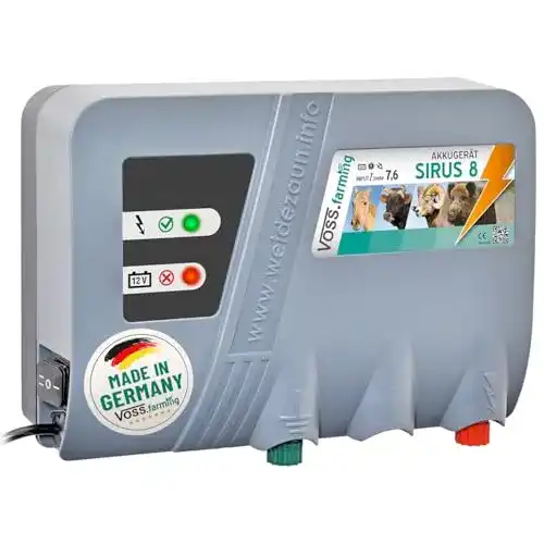 Weidezaungerät 12V VOSS.farming SIRUS für Tiere