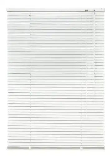 Aluminium Jalousien in Weiß – Breite 40 bis 240 cm
