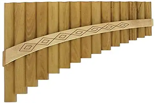 Gewa Panflöte 700322 Solist in G-Dur mit 15 Rohren
