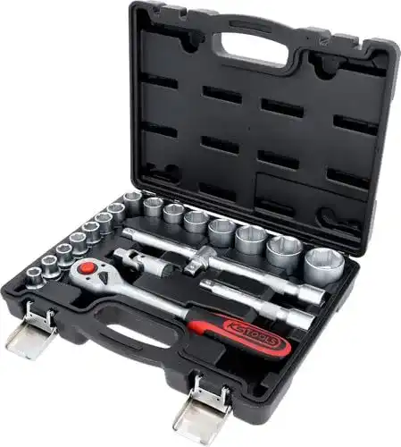 Steckschlüsselsatz 1/2 Zoll KS Tools 911.0620 mit Zubehör