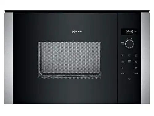 Einbau-Mikrowelle Neff HLAWD23N0 N50, 38,2 x 59,4 cm, Schwarz