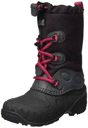 Jack Wolfskin Unisex-Kinder Schneestiefel Iceland Texapore