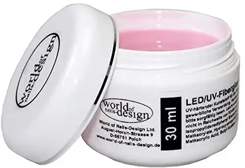 UV-Gel World of Nails-Design 30 ml LED/UV-Fiberglas Gel dickviskos