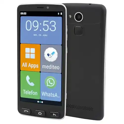 Senioren-Smartphone Olympia Neo mit 16 GB Speicher für einfache Nutzung