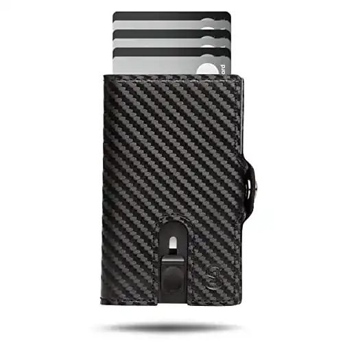 Kreditkartenetui SlimJack Wallet mit Münzfach für Herren