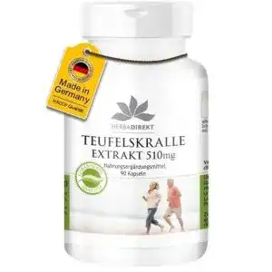 Teufelskralle Kapseln herba direkt 510 mg Teufelskralle Extrakt