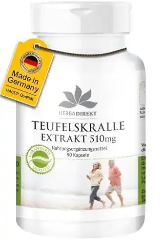 Teufelskralle Kapseln herba direkt 510 mg Teufelskralle Extrakt