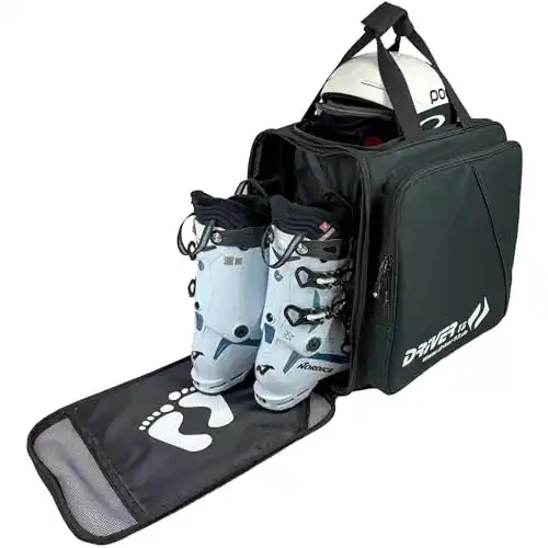 Skischuhtasche Driver13 mit Helmfach für Skistiefel und Zubehör