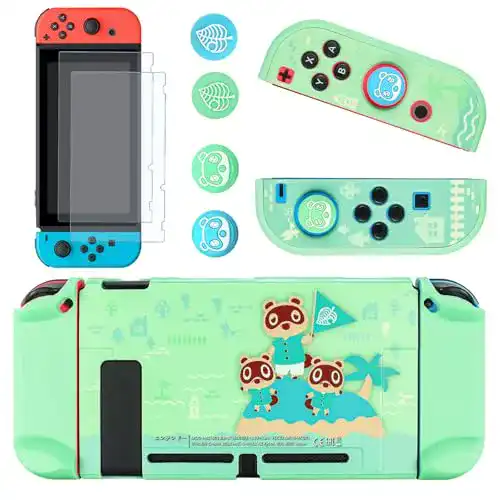 Dlseego Nintendo Switch Schutzhülle für Switch Konsole und Joy-Con