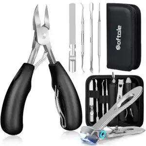 Nagelscheren-Set Softale Profi Fußnagelzange für dicke und eingewachsene Nägel