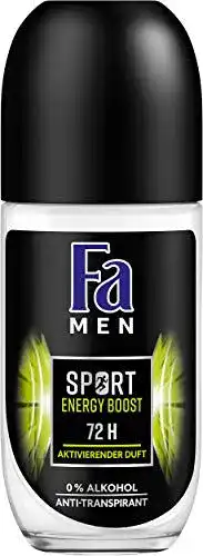 Deo-Roller für Herren Fa MEN Sport Energy Boost, 6er Pack