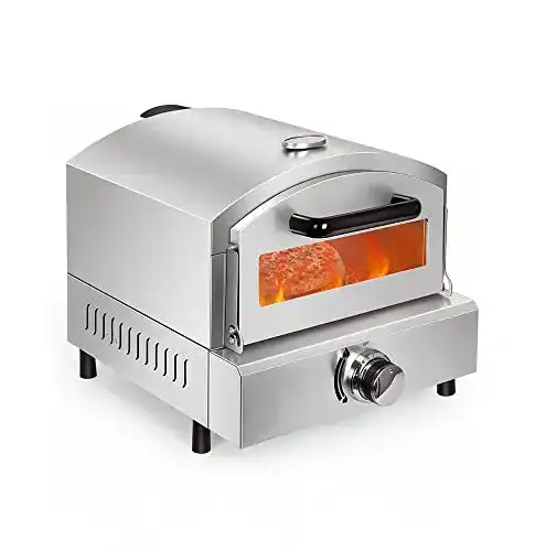 Pizzaofen Gas hzexun 2-Etagen für Outdoor-Nutzung