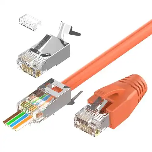 RJ45 Stecker VCELINK 2. Generation Netzwerkstecker Cat7 Cat6A
