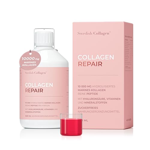 Flüssiges Kollagen Swedish Collagen Repair 500 ml mit Hyaluronsäure