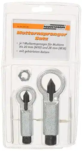 Mutternsprenger Mannesmann 2-teiliges Set für einfaches Lösen von Muttern