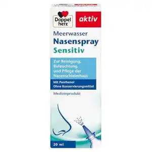 Nasenspray Doppelherz Meerwasser mit Panthenol 20 ml
