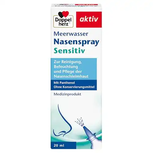 Nasenspray Doppelherz Meerwasser mit Panthenol 20 ml