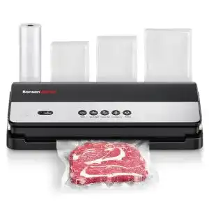 Vakuumierer Bonsenkitchen Sous Vide Vakuumiergerät mit Cutter