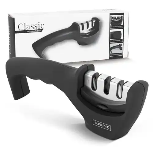 Handmesserschärfer B.PRIME CLASSIC mit 3-Stufen Schärfsystem