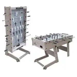 Klappbarer Tischkicker Cougar Scorpion Kick mit Zubehör