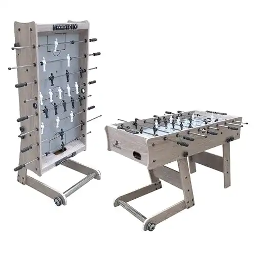 Klappbarer Tischkicker Cougar Scorpion Kick mit Zubehör