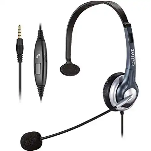 Mono-Headset Callez für PC, iPhone und Laptop