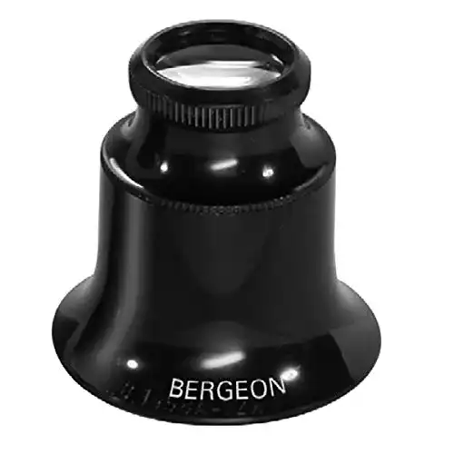 Uhrmacherlupe Bergeon 1458A mit 15-facher Vergrößerung