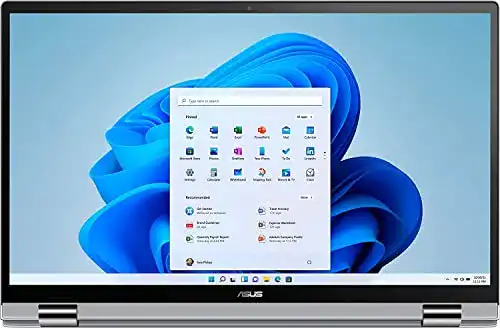 Asus ZenBook 2-in-1 39,6 cm (15,6 Zoll) FHD Laptop mit AMD Ryzen 7